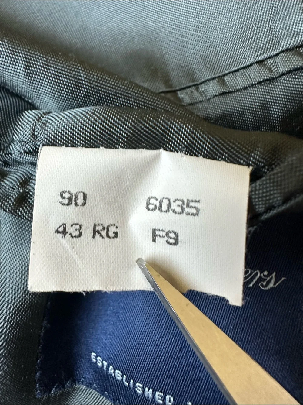 Brooks Brother’s Worsted Wool Blazer in Dark Charcoal
